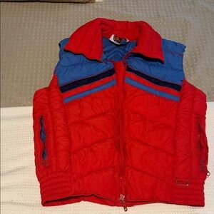 VTG Mountain Goat Unisex Puffer Ski Vest